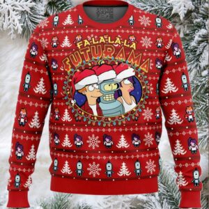 Fa La La La Futurama Ugly Christmas Sweater