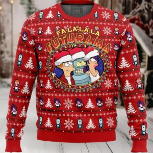 Fa La La La Futurama Ugly Christmas Sweater