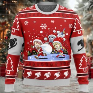 Fairy Tail Chibi XMAS Ugly Christmas Sweater