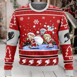 Fairy Tail Chibi XMAS Ugly Christmas Sweater