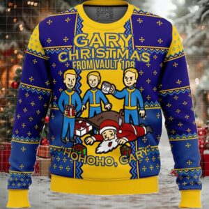 Fallout Gary Ugly Christmas Sweater
