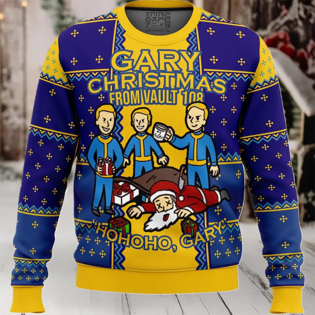 Fallout Gary Ugly Christmas Sweater Fallout Gary Ugly Christmas Sweater