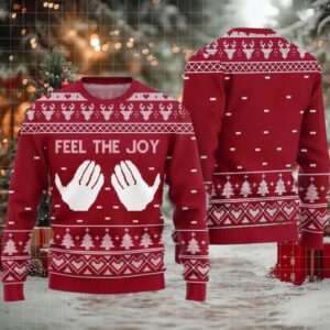 Feel The Joy Ugly Sweater 2025 Christmas