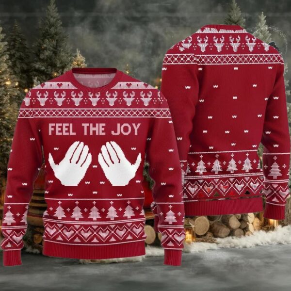 Feel The Joy Ugly Sweater 2025 Christmas