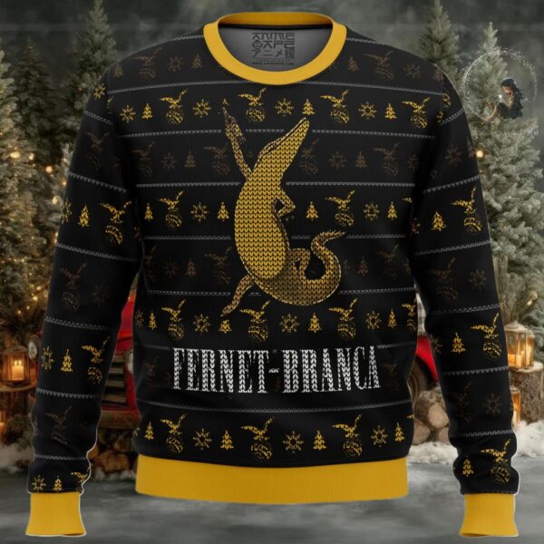 Fernet Branca Ugly Christmas Sweater