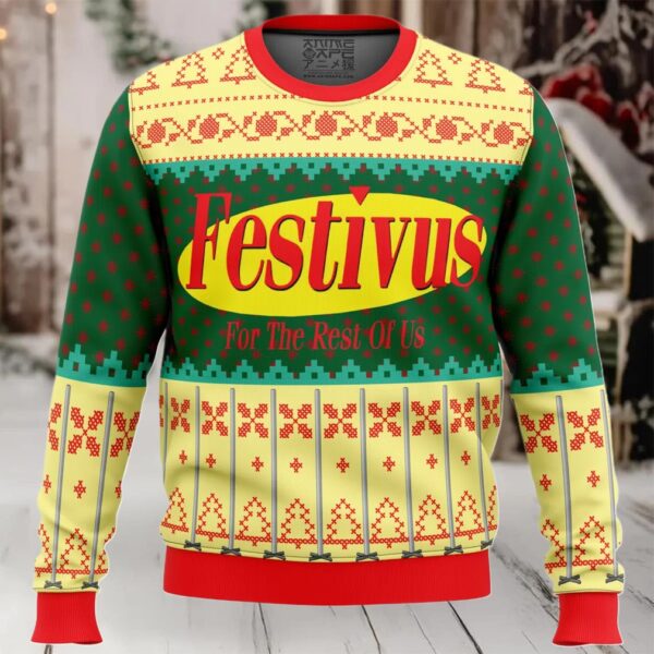 Festivus For The Rest Of Us Ugly Christmas Sweater