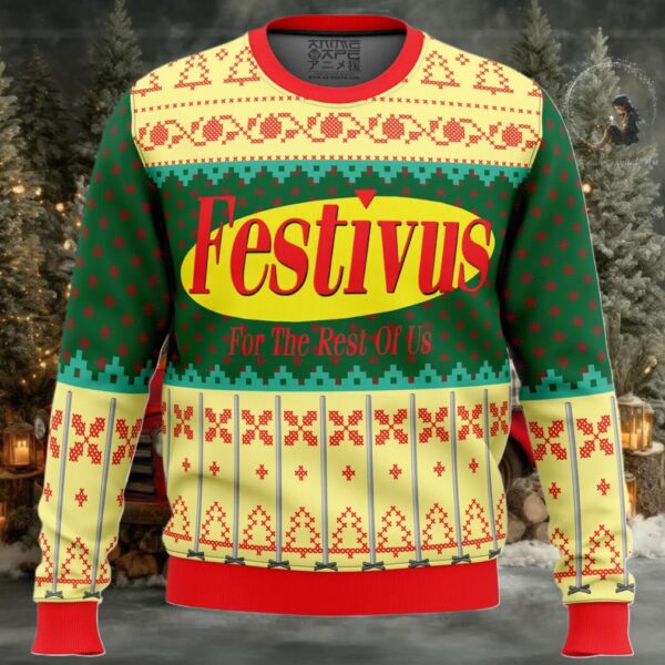 Festivus For The Rest Of Us Ugly Christmas Sweater