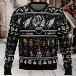Final Fantasy 7 Ugly Christmas Sweater