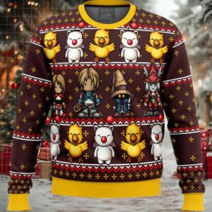 Final Fantasy 9 Ugly Christmas Sweater