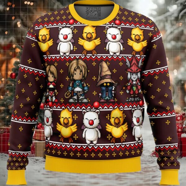 Final Fantasy 9 Ugly Christmas Sweater