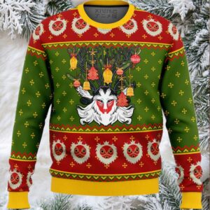 Forest Spirit Princess Mononoke Ugly Christmas Sweater