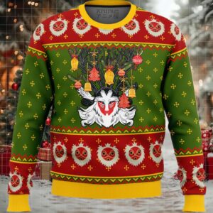 Forest Spirit Princess Mononoke Ugly Christmas Sweater