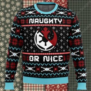Galactic Naughty or Nice Star Wars Ugly Christmas Sweater