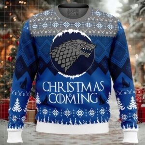 Game of Thrones Christmas is Coming Ugly Christmas Sweater