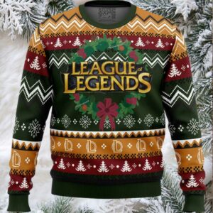 Game on Christmas League of Legends Ugly Christmas Sweater