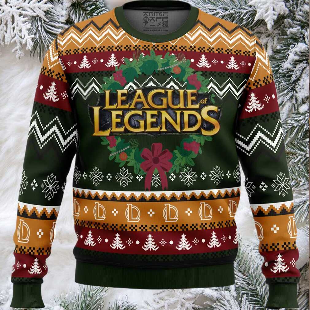 Game on Christmas League of Legends Ugly Christmas Sweater