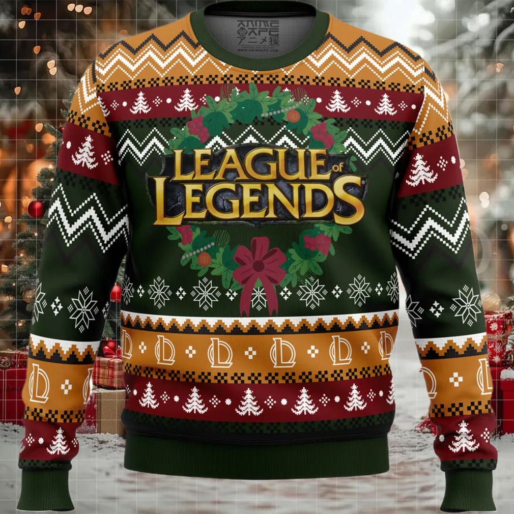 Game on Christmas League of Legends Ugly Christmas Sweater