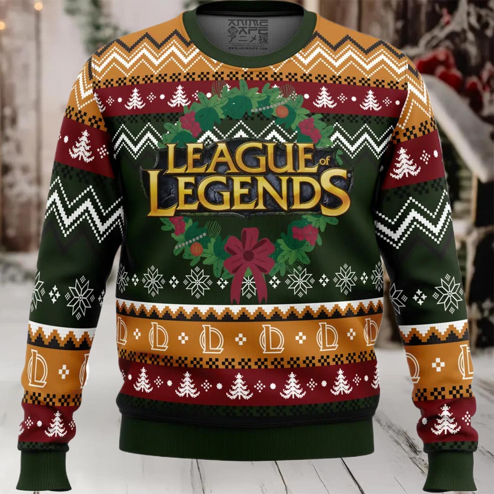 Game on Christmas League of Legends Ugly Christmas Sweater Game on Christmas League of Legends Ugly Christmas Sweater