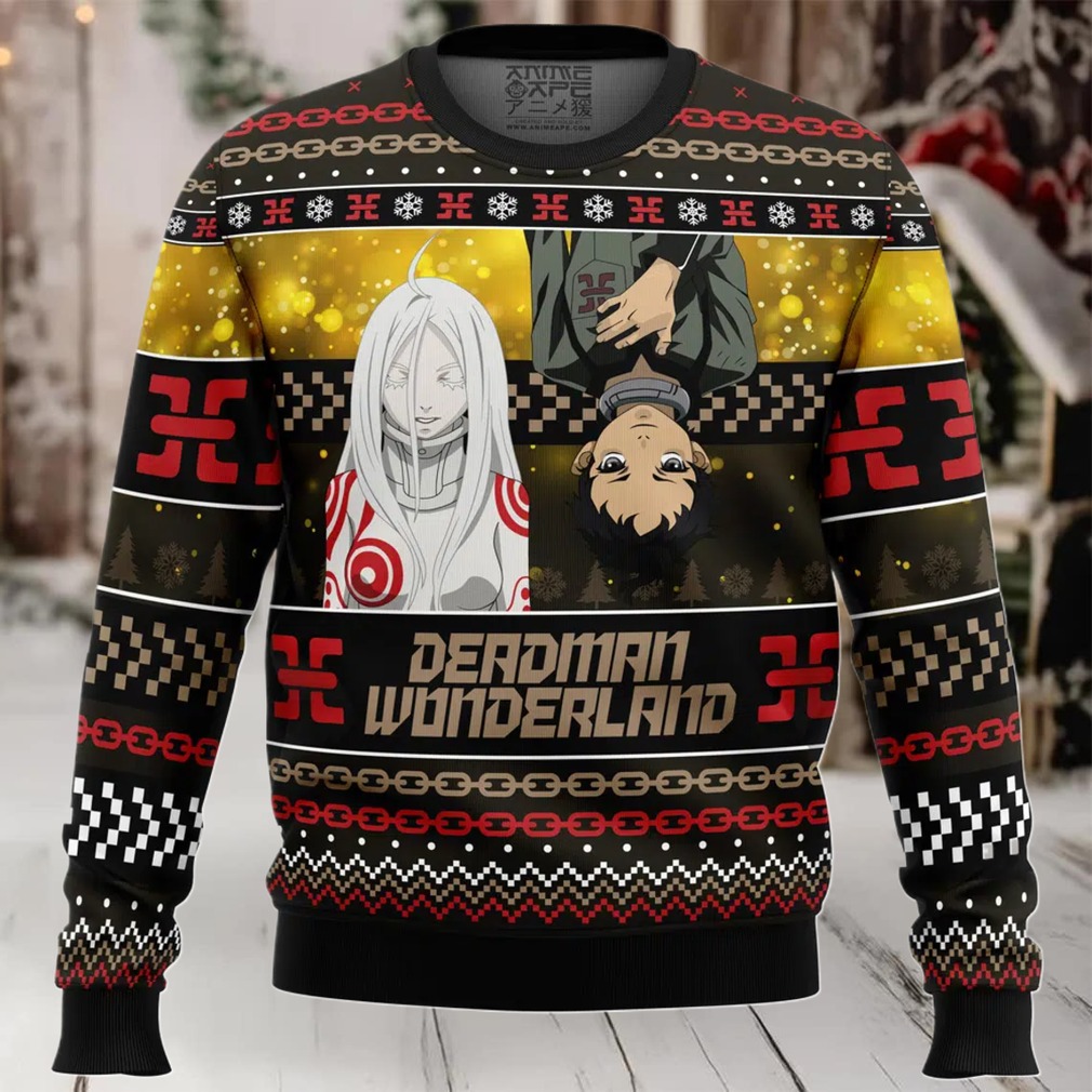 Ganta And Shiro Deadman Wonderland_Ugly Christmas Sweater Ganta And Shiro Deadman Wonderland_Ugly Christmas Sweater