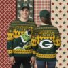 Green Bay Packers Boba Fett Baby Yoda Cool Christmas Ugly Sweater