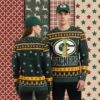 Detroit Lions Grinch Love Blue Ladies Christmas Ugly Sweater