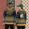 Green Bay Packers Fans Style Yellow Best Christmas Ugly Sweater