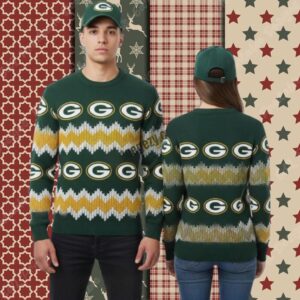 Green Bay Packers Xmas Gift Logo Cute Christmas Ugly Sweater