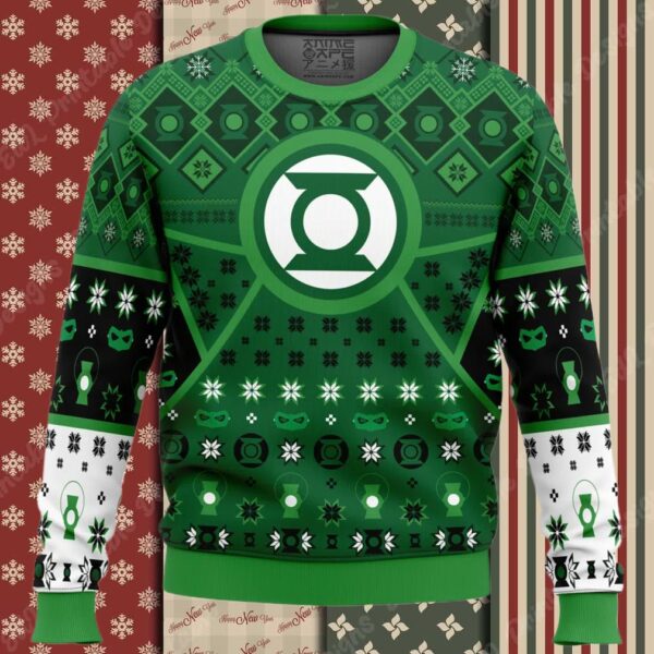 Green Lantern DC Comics Ugly Christmas Sweater