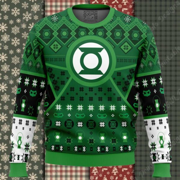 Green Lantern DC Comics Ugly Christmas Sweater