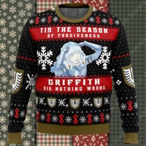 Griffith Did Nothing Wrong Berserk Ugly Christmas Sweater