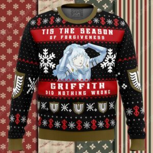 Griffith Did Nothing Wrong Berserk Ugly Christmas Sweater