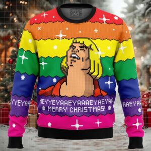 HEYYEYA HE MAN Ugly Christmas Sweater