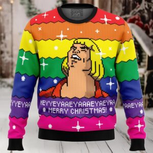 HEYYEYA HE MAN Ugly Christmas Sweater