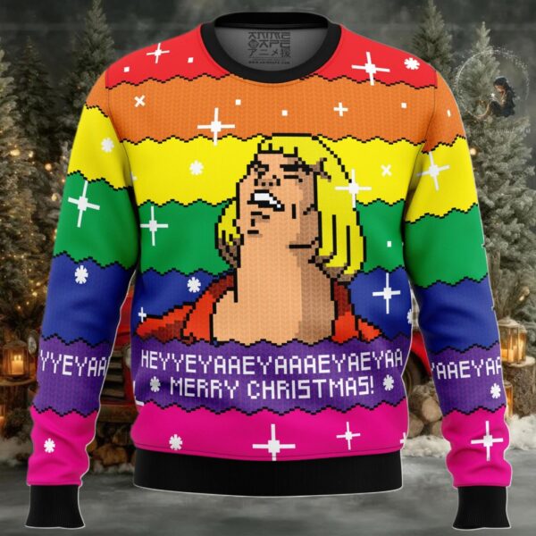 HEYYEYA HE MAN Ugly Christmas Sweater
