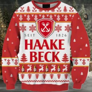 Haake Beck Christmas Ugly Sweater