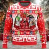Raku And Friends Nisekoi False Love Ugly Christmas Sweater Raku And Friends Nisekoi False Love Ugly Christmas Sweater