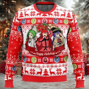 Happy Holidays Mushoku Tensei_ Jobless Reincarnation Ugly Christmas Sweater