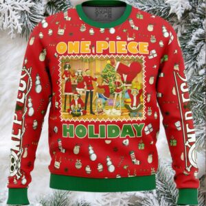 Happy Holidays One Piece Ugly Christmas Sweater