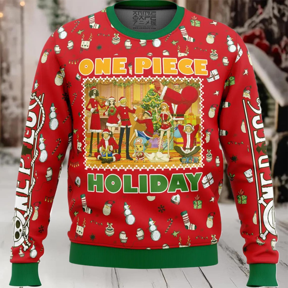 Happy Holidays One Piece Ugly Christmas Sweater Happy Holidays One Piece Ugly Christmas Sweater