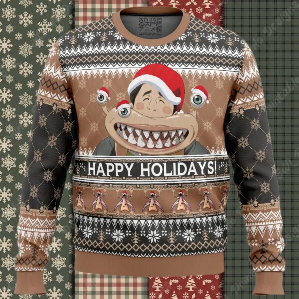 Happy Holidays! Parasyte The Maxim Ugly Christmas Sweater