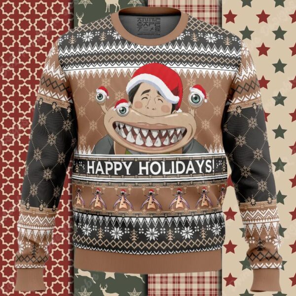 Happy Holidays! Parasyte The Maxim Ugly Christmas Sweater