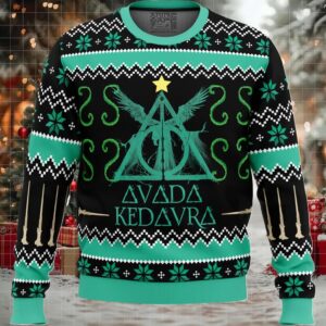 Harry Potter Avada Kedavra Ugly Christmas Sweater