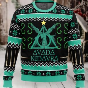 Harry Potter Avada Kedavra Ugly Christmas Sweater