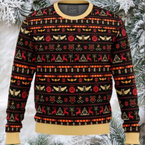 Harry Potter Christmas Ornaments Ugly Christmas Sweater
