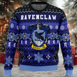 Harry Potter Ravenclaw House Ugly Christmas Sweater