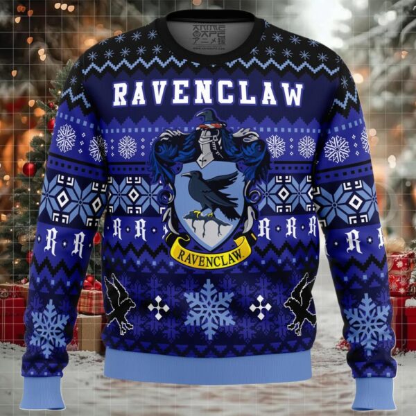 Harry Potter Ravenclaw House Ugly Christmas Sweater