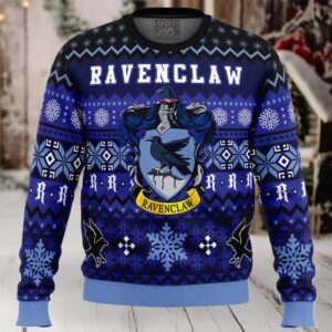 Harry Potter Ravenclaw House Ugly Christmas Sweater