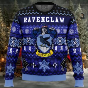 Harry Potter Ravenclaw House Ugly Christmas Sweater