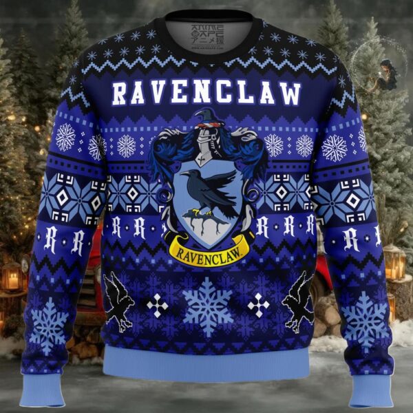 Harry Potter Ravenclaw House Ugly Christmas Sweater