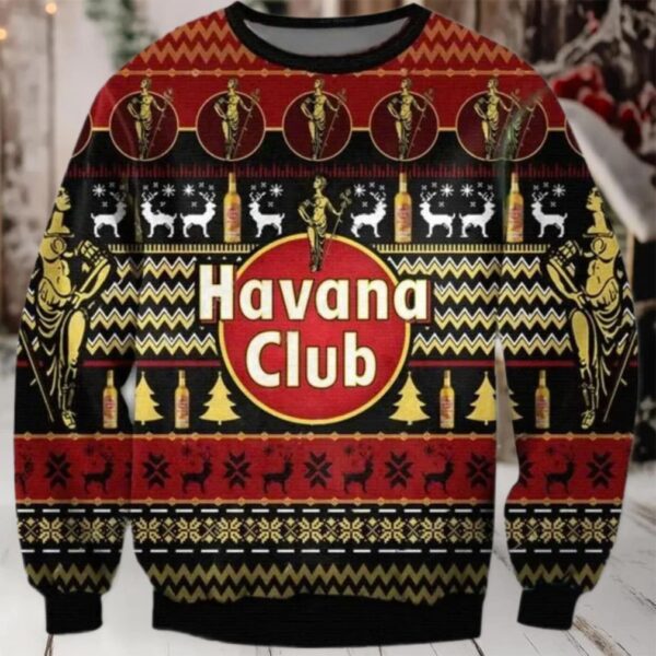 Havana Club Christmas Ugly Sweater